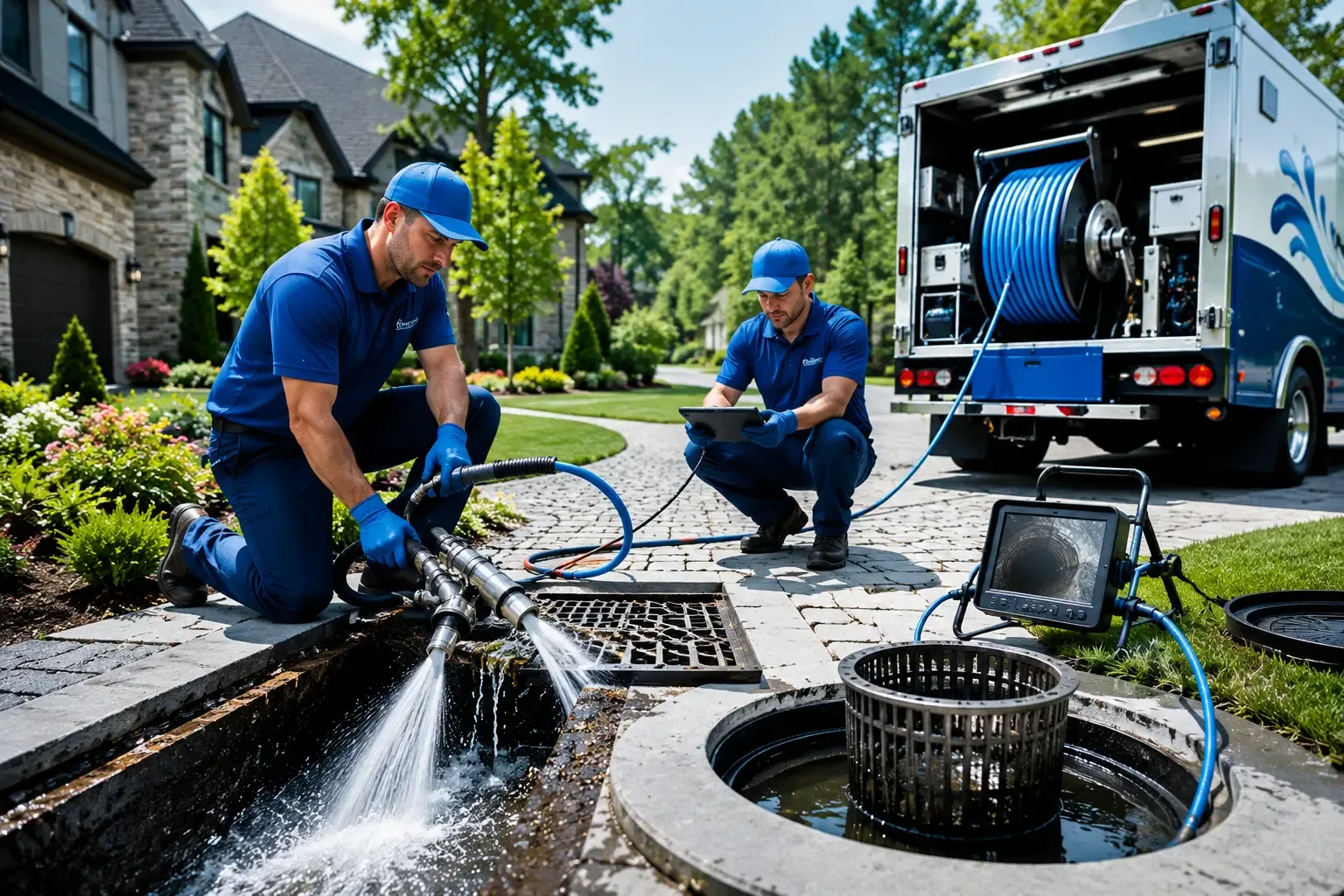 Local outdoor drain cleaning professionals in Amory, MS